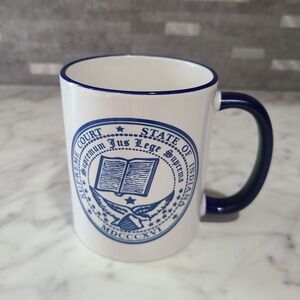 Indiana Bicentennial Mug 1816-2016 Supreme Court Seal Indiana Collectible